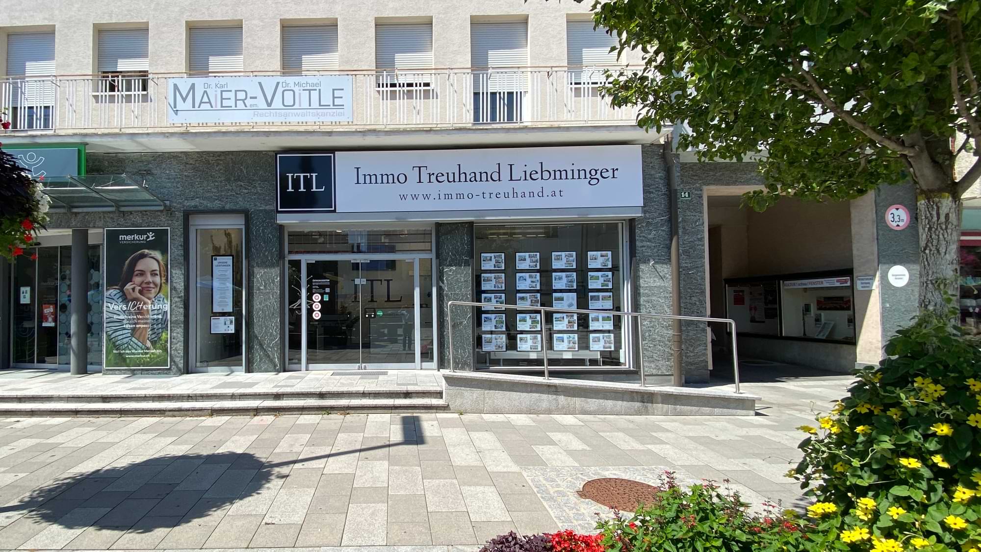 Immobilien Treuhand Liebminger - Standort von Außen