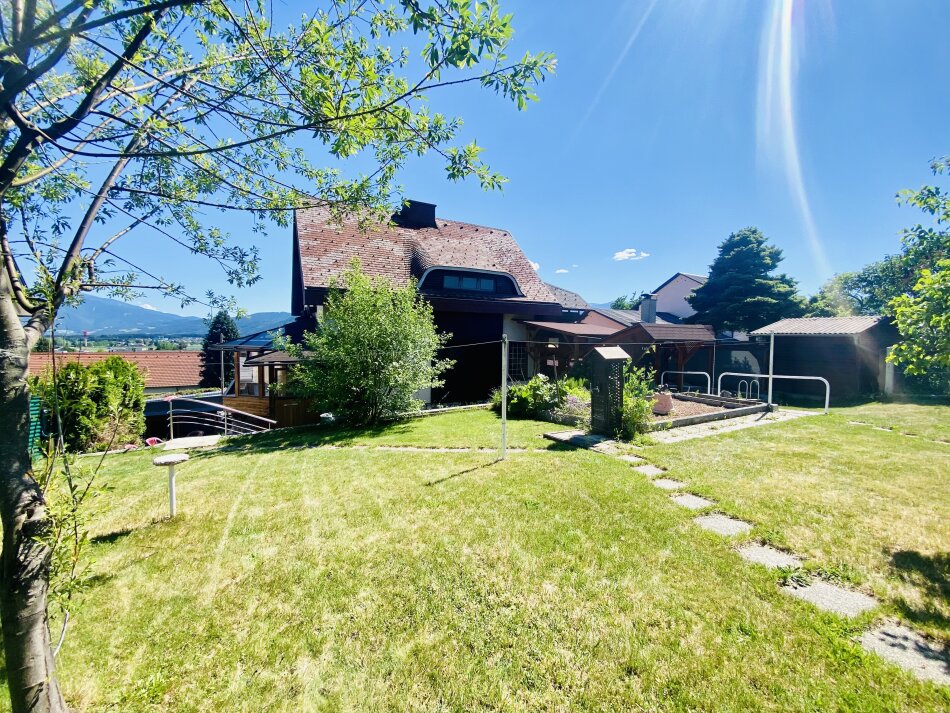 Fohnsdorf: 145 m2 großes 4 Zimmer Einfamilienhaus mit Wintergarten & großem Außenbereich