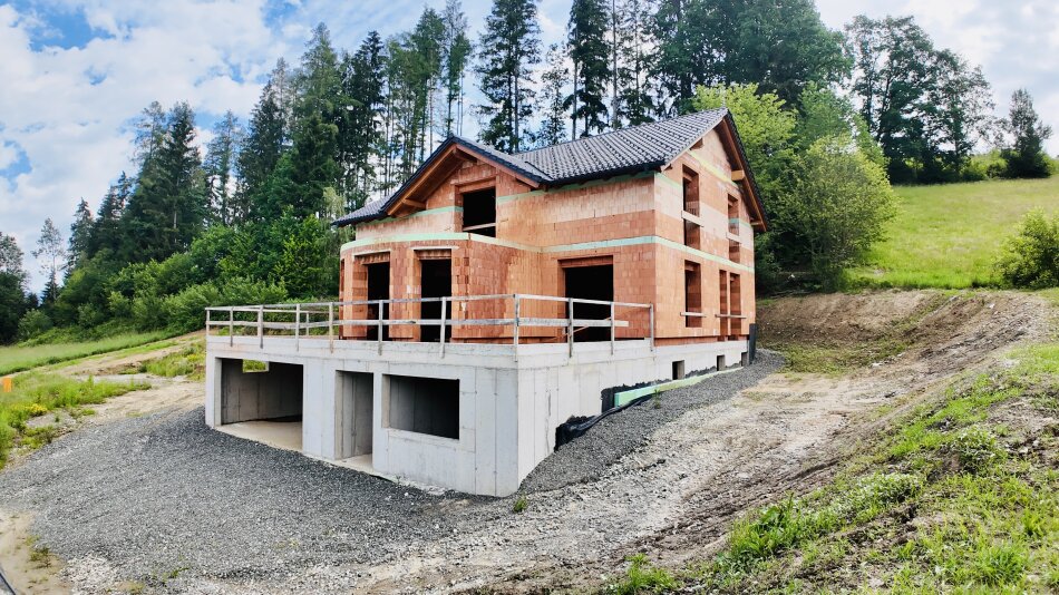 Foto - Knittelfeld: Raum für Visionen - Exklusiver Rohbau mit ca 493 m² Wohnkomfort in traumhafter Aussichtslage mit Blick über das Murtal