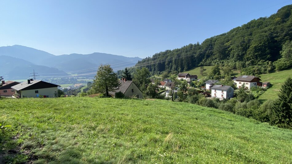 Foto - 6.057m2 großes Grundstück in Proleb: Bauland & Freiland mit Gebäudealtbestand in herrlicher Aussichtslage am Waldrand!